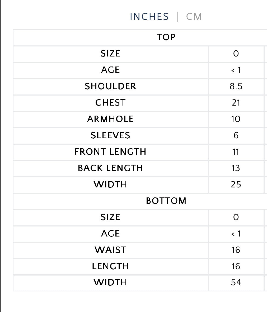 ORKED Baby’s Mini Kurung Set in Joy