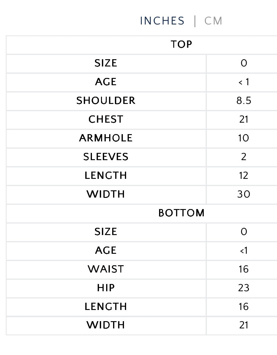 MANIS Baby's Modern Mini Kurung Set in Daffodil