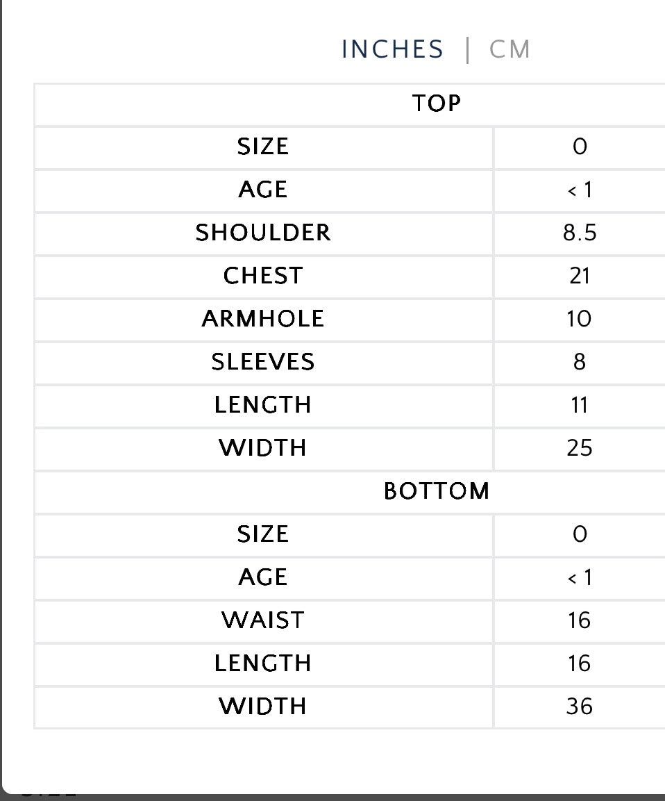 RIANG Baby’s Frill Blouse & Skirt Set in Tyrian