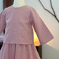 ORKED Baby’s Mini Kurung Set in Pink
