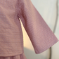 ORKED Baby’s Mini Kurung Set in Pink