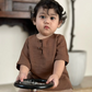 TENANG Unisex Baby’s Kurta in Hickory