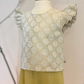 MANIS Baby's Modern Mini Kurung Set in Daffodil