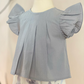 KUNTUM Baby’s Modern Kurung Set in Ash