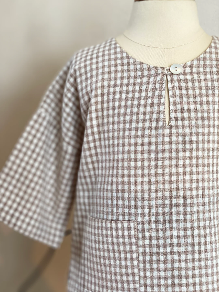 KESUMA Baby's Kurung Kedah Set in Sand