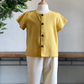 UMAR Unisex Baby’s Kurta in Dandelion