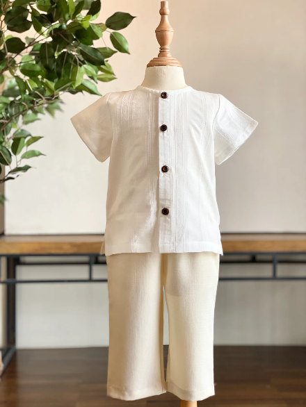 UMAR Unisex Baby’s Kurta in White