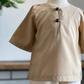 TENANG Unisex Baby’s Kurta in Tan