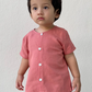 UMAR Unisex Baby’s Kurta in Persian Red