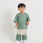 BAJU MELAYU TELUK BELANGA - SOFT TEAL GREEN