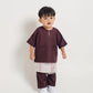 BAJU MELAYU TELUK BELANGA - PLUM