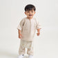 BAJU MELAYU TELUK BELANGA - ECRU BEIGE