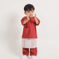 BAJU MELAYU TELUK BELANGA - CRIMSON RED