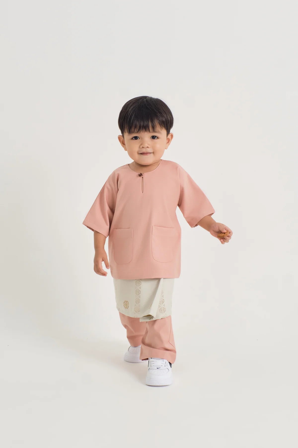 BAJU MELAYU TELUK BELANGA - CORAL