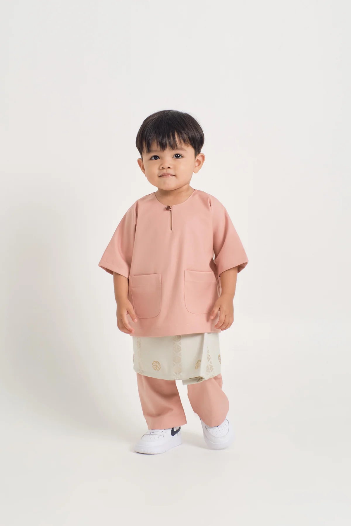 BAJU MELAYU TELUK BELANGA - CORAL