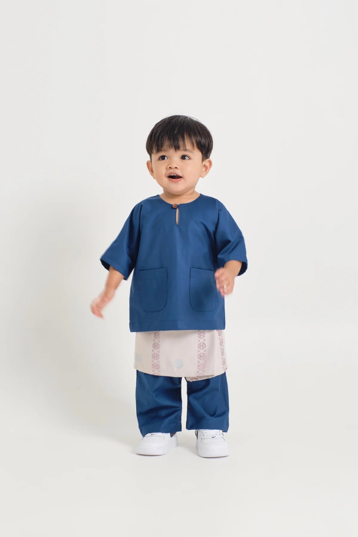 BAJU MELAYU TELUK BELANGA - CLASSIC BLUE