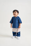 BAJU MELAYU TELUK BELANGA - CLASSIC BLUE