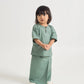 BAJU KURUNG - SOFT TEAL GREEN