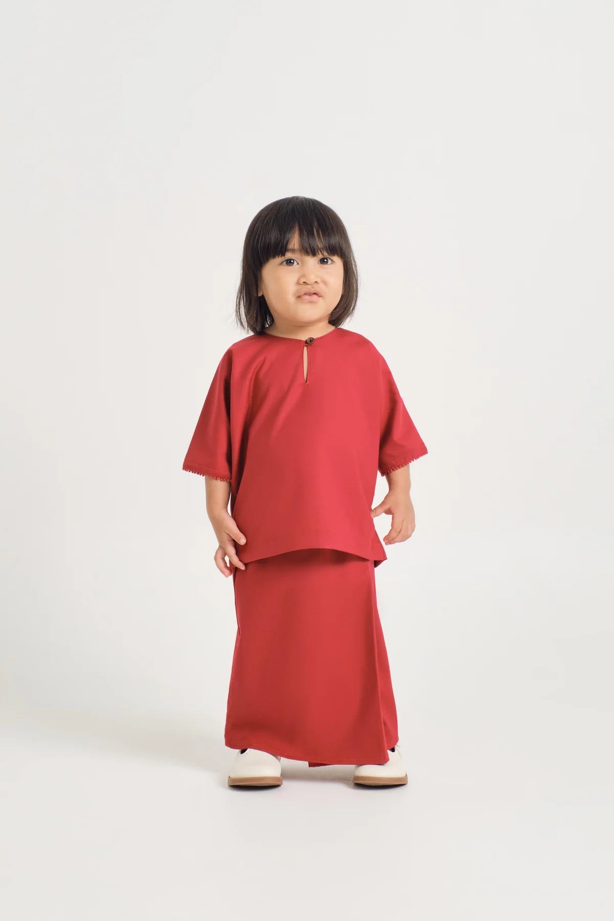 BAJU KURUNG - CRIMSON RED