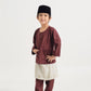 BOYS BAJU MELAYU TELUK BELANGA - BURGUNDY RED