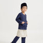 BOYS BAJU MELAYU TELUK BELANGA - DARK NAVY