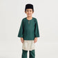 BOYS BAJU MELAYU TELUK BELANGA - EMERALD GREEN