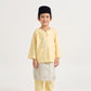 BOYS BAJU MELAYU TELUK BELANGA - SOFT YELLOW