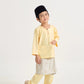 BOYS BAJU MELAYU TELUK BELANGA - SOFT YELLOW