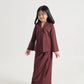 GIRL KEBAYA - BURGUNDY RED