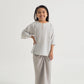 GIRLS KURUNG KEDAH - STRIPE GREY
