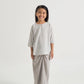 GIRLS KURUNG KEDAH - STRIPE GREY