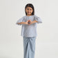 GIRLS KURUNG KEDAH - STRIPE BLUE