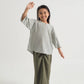 GIRLS KURUNG KEDAH - STRIPE GREEN